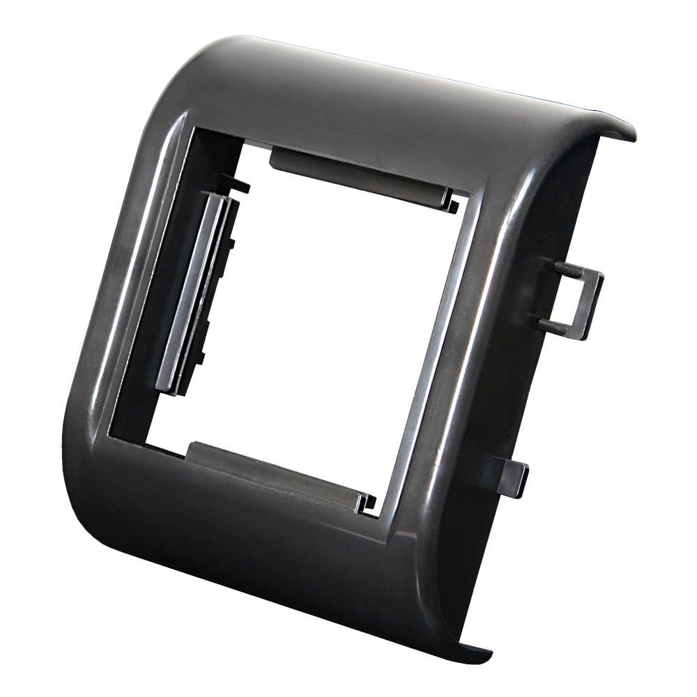 Суппорт установочный 45х45х9 мм для кабель-канала 74х55 ЧЕРНЫЙ