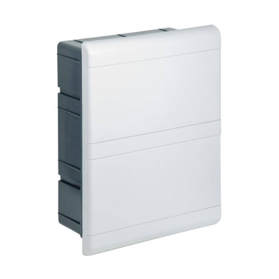 68118Б Тусо.Щиток с/п на 18 мод. c 2-мя дв. 278х221х100мм (непрозрачная дверца)